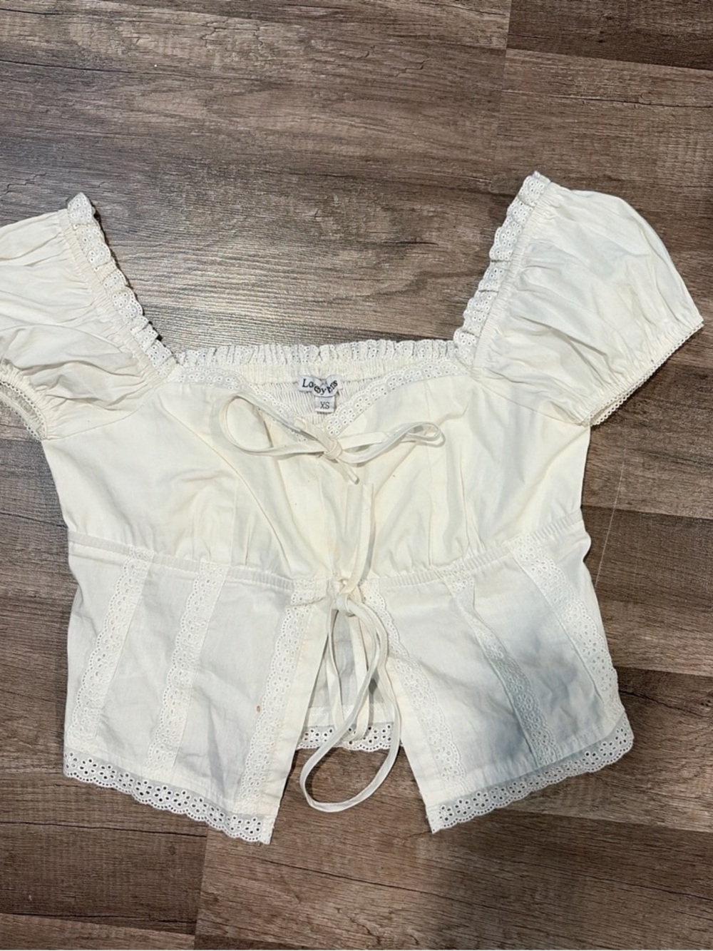 Love By Venus Delphine Bow Top